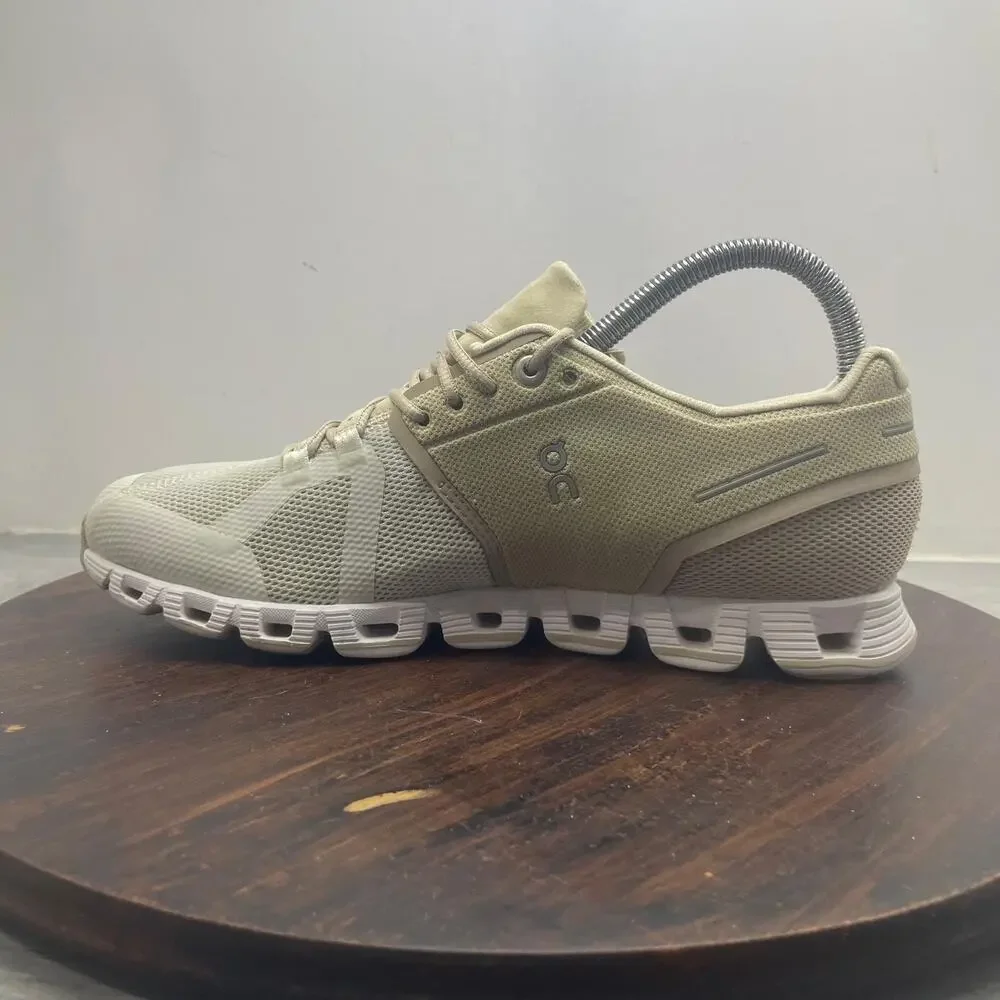 On Cloud 5 Women's Athletic Running Sneakers Shoes Cream/Sand Comfort Size 7.5